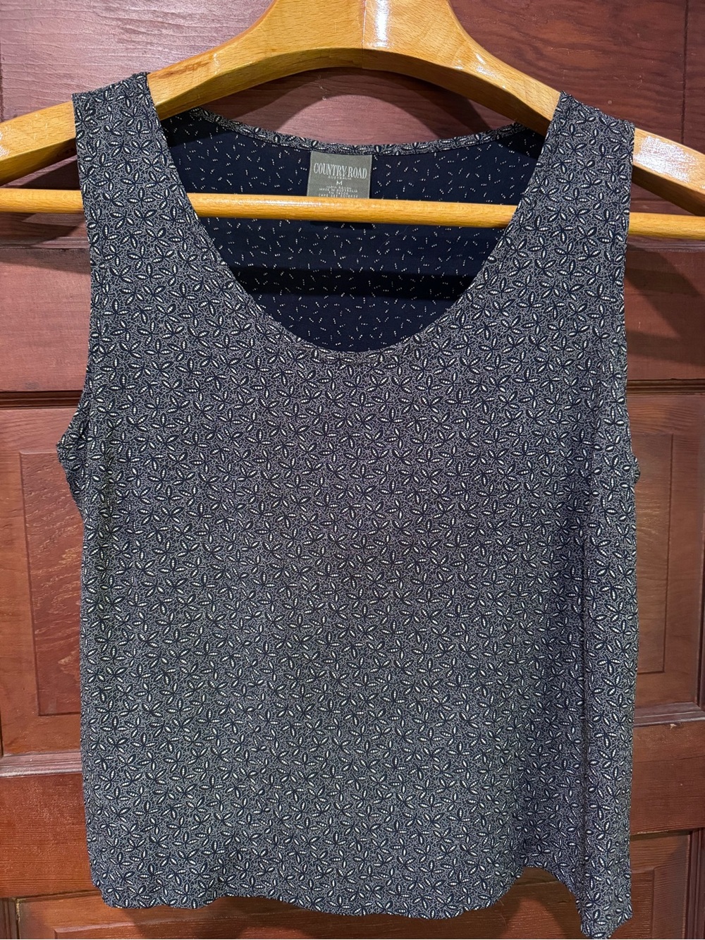 Rayon sleeveless top